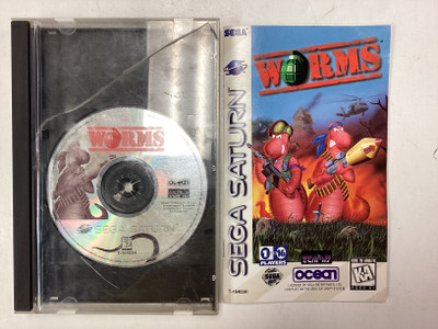 Worms- Sega Saturn Long Box