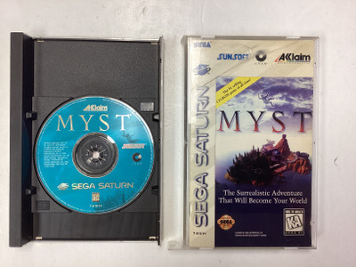 Myst- Sega Saturn Long Box