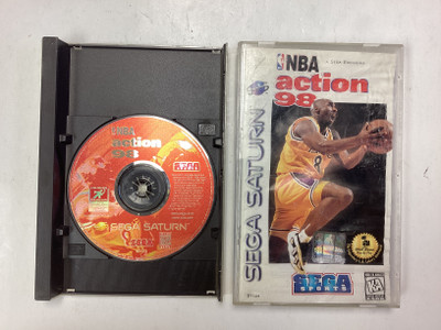 NBA Action 98- Sega Saturn Long Box