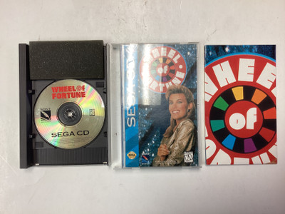 Wheel of Fortune- Sega CD Long Box