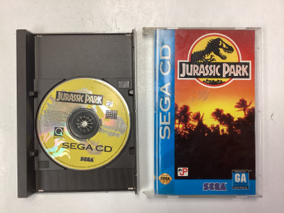 Jurassic Park- Sega CD Long Box