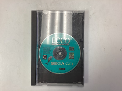 Ecco The Tides of Time- Sega CD Long Box