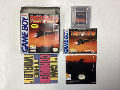 Turn and Burn- Gameboy Boxed