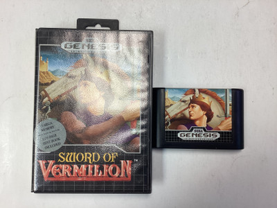 Sword of Vermilion- Sega Genesis Boxed