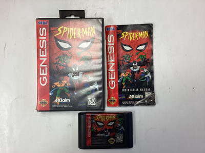 Spider-Man Animated Series- Sega Genesis Boxed
