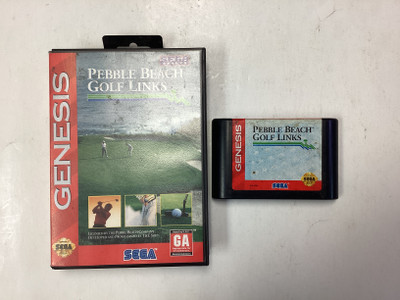 Pebble Beach Golf Links- Sega Genesis Boxed