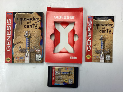 Crusader of Centy- Sega Genesis Boxed