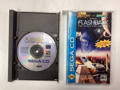 Flashback The Quest for Identity- Sega CD Boxed