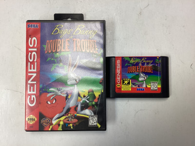 Bugs Bunny in Double Trouble- Sega Genesis Boxed