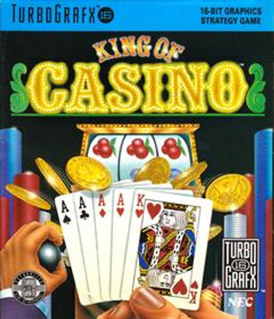 King of Casino - TurboGrafx-16 (Boxed)