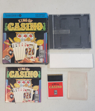 King of Casino - TurboGrafx-16 (Boxed)