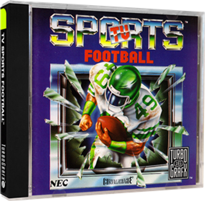 TV Sports Football - TurboGrafx-16 (Cased no box)