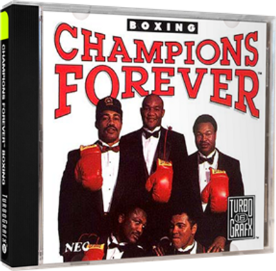 Champions Forever Boxing - TurboGrafx-16 (Cased No Box)