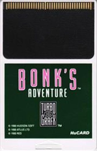 Bonk's Adventure - TurboGrafx-16 (Cartridge Only)