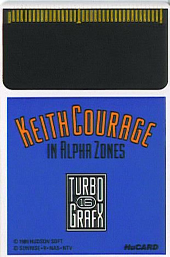 Keith Courage in Alpha Zones - TurboGrafx-16 (Cartridge Only)