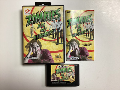 Zombies ate my Neighbors- Sega Genesis Boxed