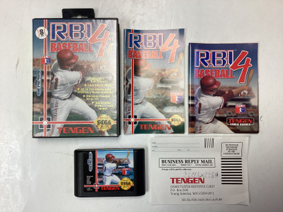 RBI Baseball 4- Sega Genesis Boxed