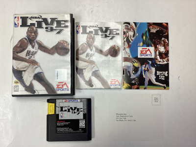 NBA Live 97- Sega Genesis Boxed