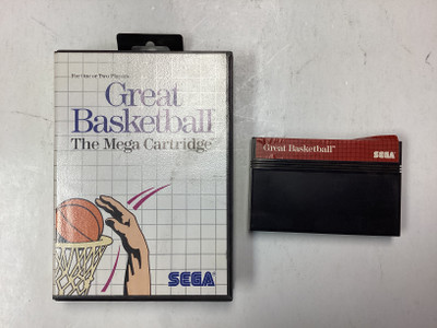 Great Basketball- Sega Master System Boxed