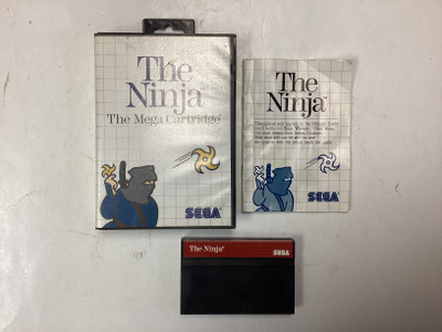 The Ninja- Sega Master System Boxed