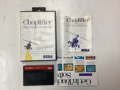 Choplifter- Sega Master System Boxed
