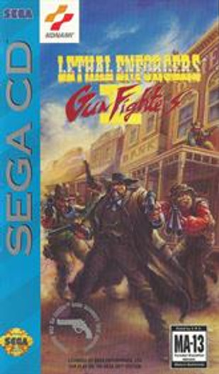 Lethal Enforcers II Gun Fighters- Sega CD Disc Only