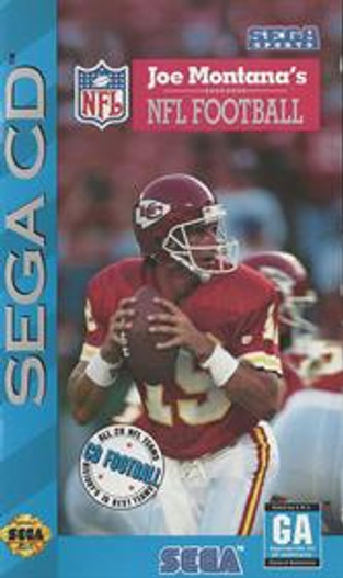 Joe Montana's NFL Football- Sega CD Disc Only