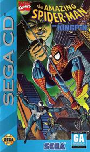 The Amazing Spider-Man vs The Kingpin- Sega CD Disc Only