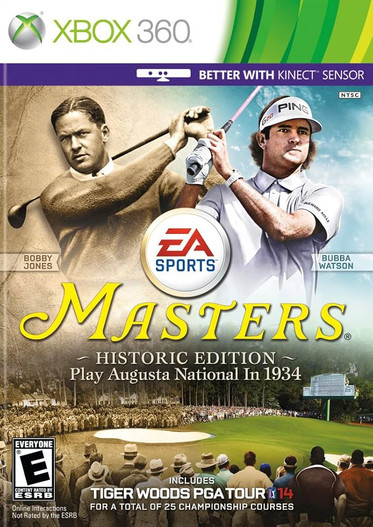 Tiger Woods PGA Tour 14 Masters- Xbox 360