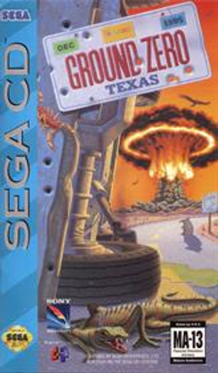 Ground Zero Texas- Sega CD Disc Only