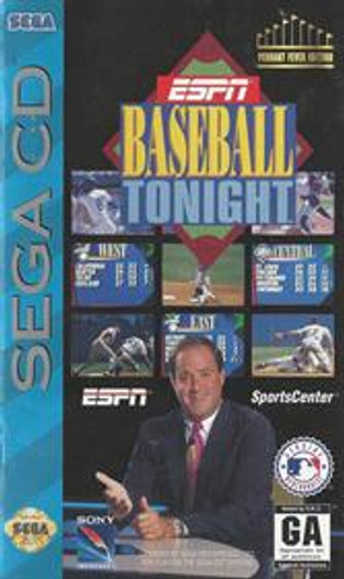 ESPN Baseball Tonight- Sega CD Disc Only