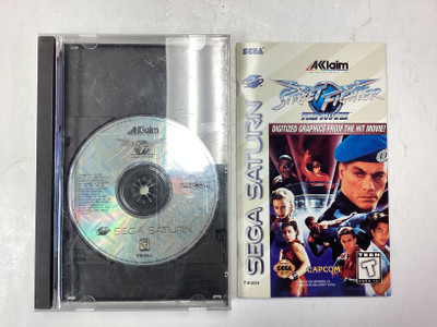 Street Fighter The Movie- Sega Saturn Boxed