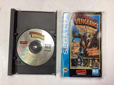 Revengers of Vengeance- Sega CD Boxed