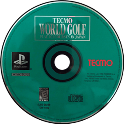 Tecmo World Golf - PS1