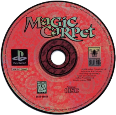 Magic Carpet(Disc Only) - Playstation PS1 (Used)