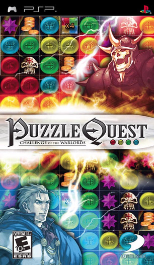 Puzzle Quest: Challenge of the Warlords - PSP (Disc only) DO