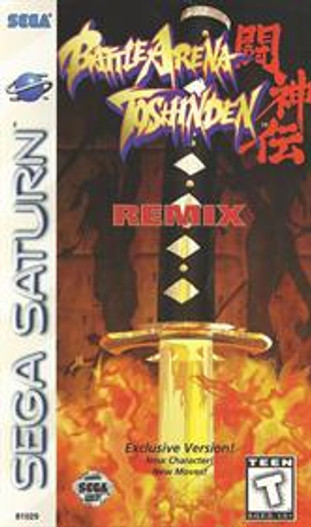 Battle Arena Toshinden Remix- Sega Saturn Disc Only