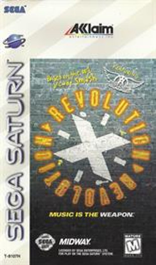 Revolution X- Sega Saturn Disc Only