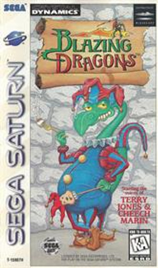 Blazing Dragons- Sega Saturn Disc Only