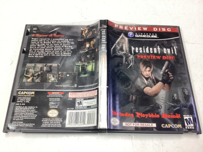 Resident Evil 4 Preview Disc- Gamecube Boxed