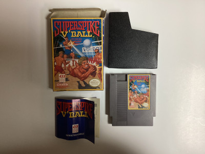 Super Spike Volleyball- NES Boxed