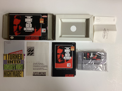 The Hunt for Red October- SNES Boxed