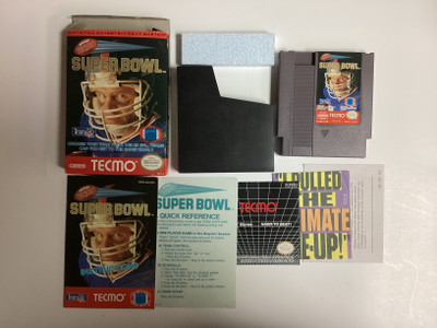 Tecmo Super Bowl- NES Boxed