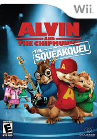 Alvin and The Chipmunks: The Squeakuel - Nintendo Wii (used)