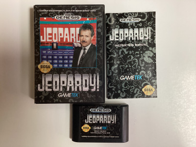 Jeopardy- Sega Genesis Boxed