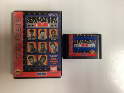 Greatest Heavyweights- Sega Genesis Boxed