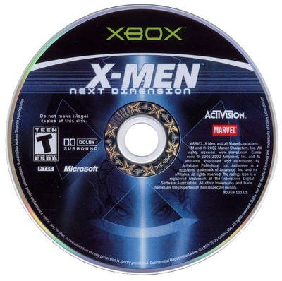 X-Men Next Destination - Xbox