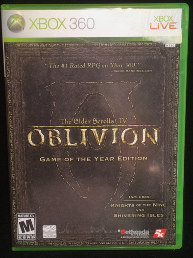 Pre-Owned The Elder Scrolls IV Oblivion Game of the Year- Xbox 360 (Refurbished: Good)