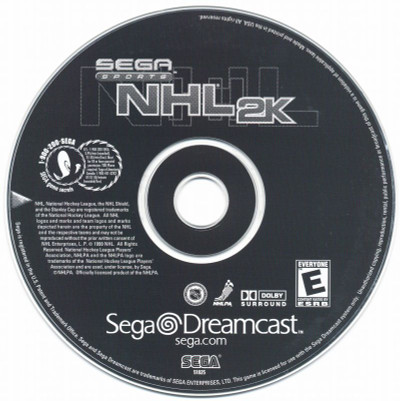NHL 2K - SEGA Dreamcast