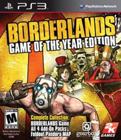Borderlands Game of the Year Edition - PS3